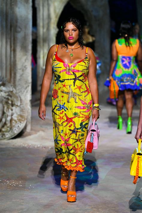 versace plus-size model 2021|donatella versace plus.